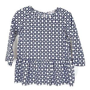 Le Sarte Pettegole Geometrical Print Peplu…